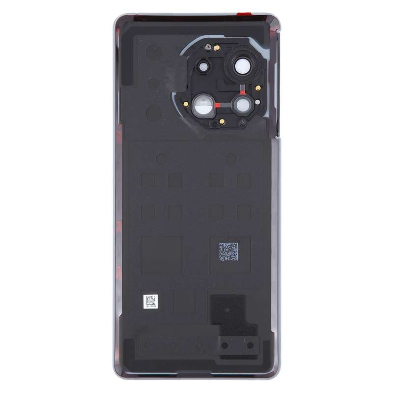 For OnePlus 11R Battery Back Cover with Camera Lens Cover(Black)