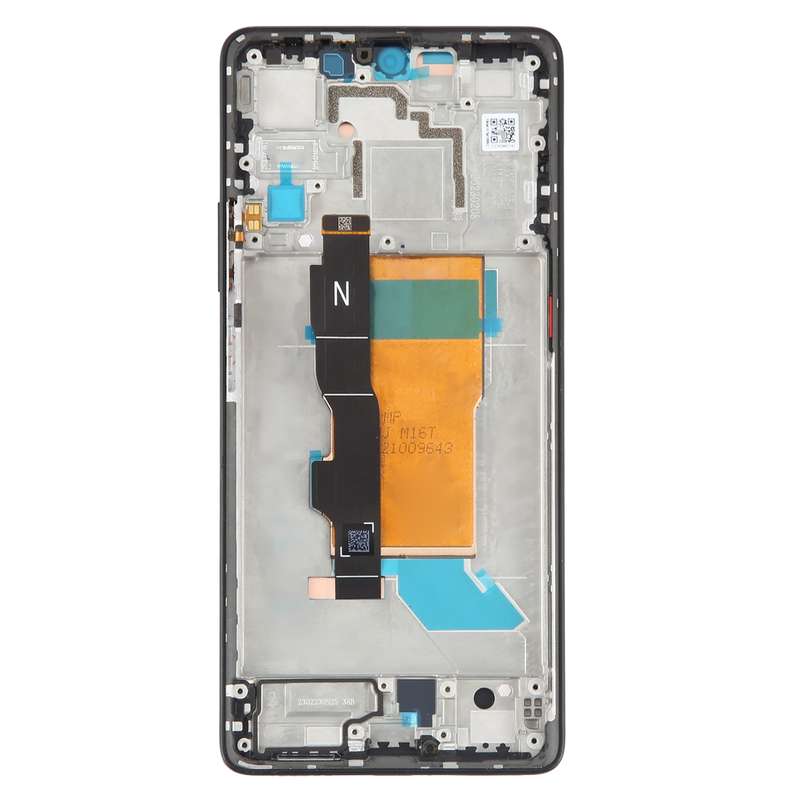 For Xiaomi Poco F5 Original AMOLED Material LCD Screen Digitizer Full Assembly with Frame (Blue)