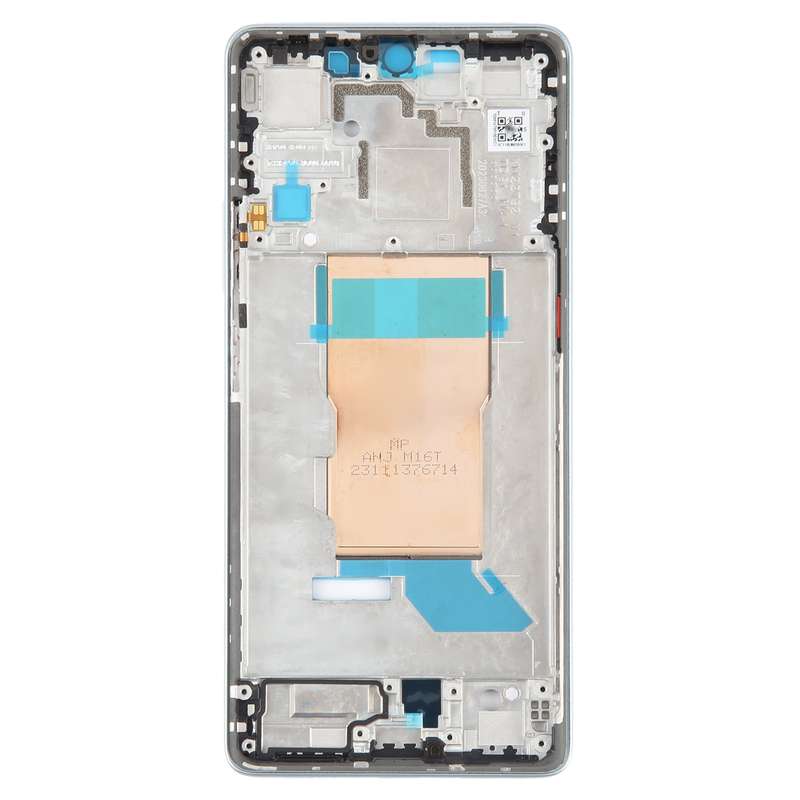 For Xiaomi Poco F5 Original Front Housing LCD Frame Bezel Plate (Black)