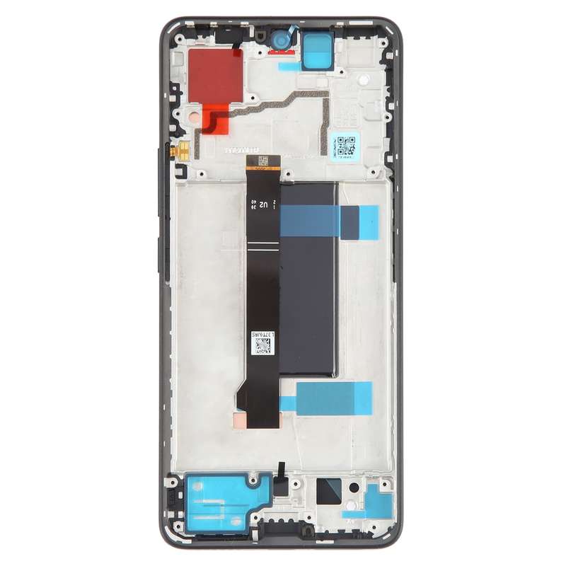 For Xiaomi Poco X6 Original AMOLED Material LCD Screen Digitizer Full Assembly with Frame (Black)
