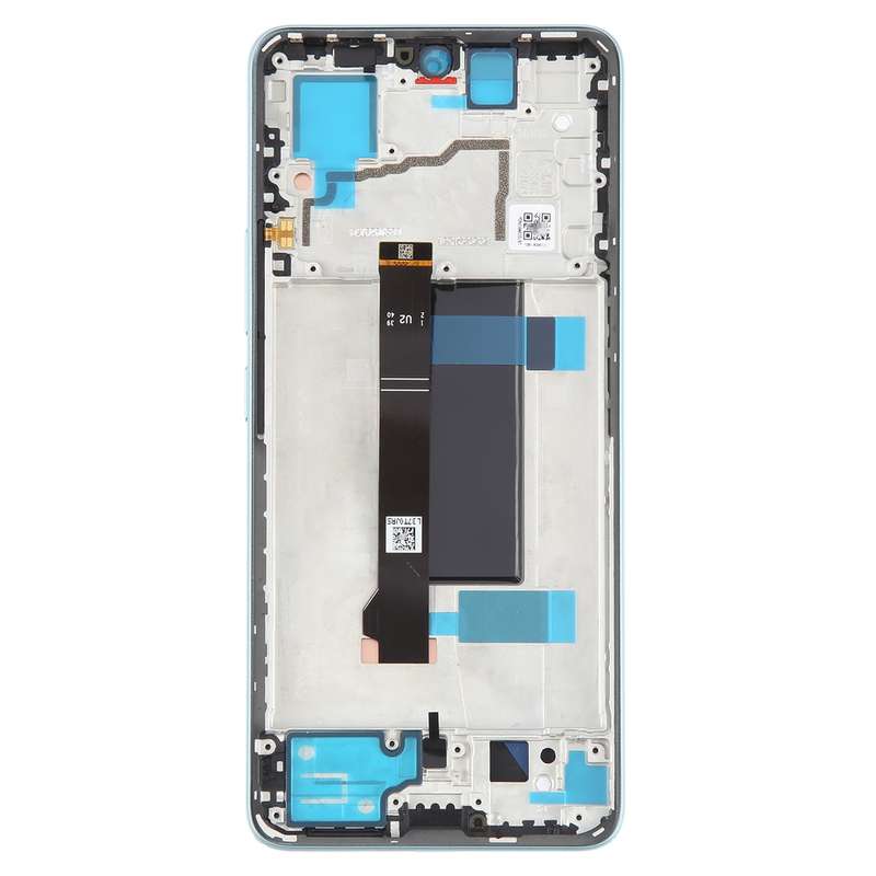 For Xiaomi Poco X6 Original AMOLED Material LCD Screen Digitizer Full Assembly with Frame (Black)