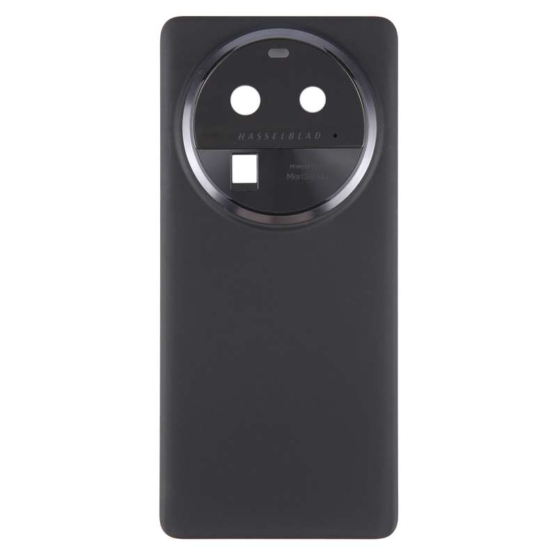 For OPPO Find X6 Pro Original Battery Back Cover with Camera Lens Cover(Black)
