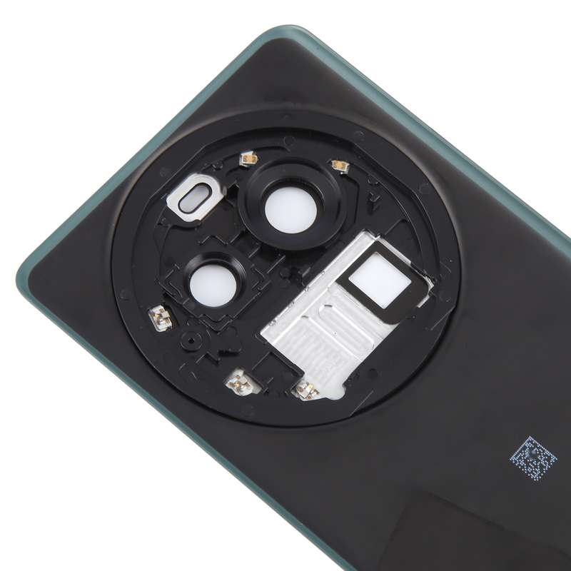 For OPPO Find X6 Pro Original Battery Back Cover with Camera Lens Cover(Black)