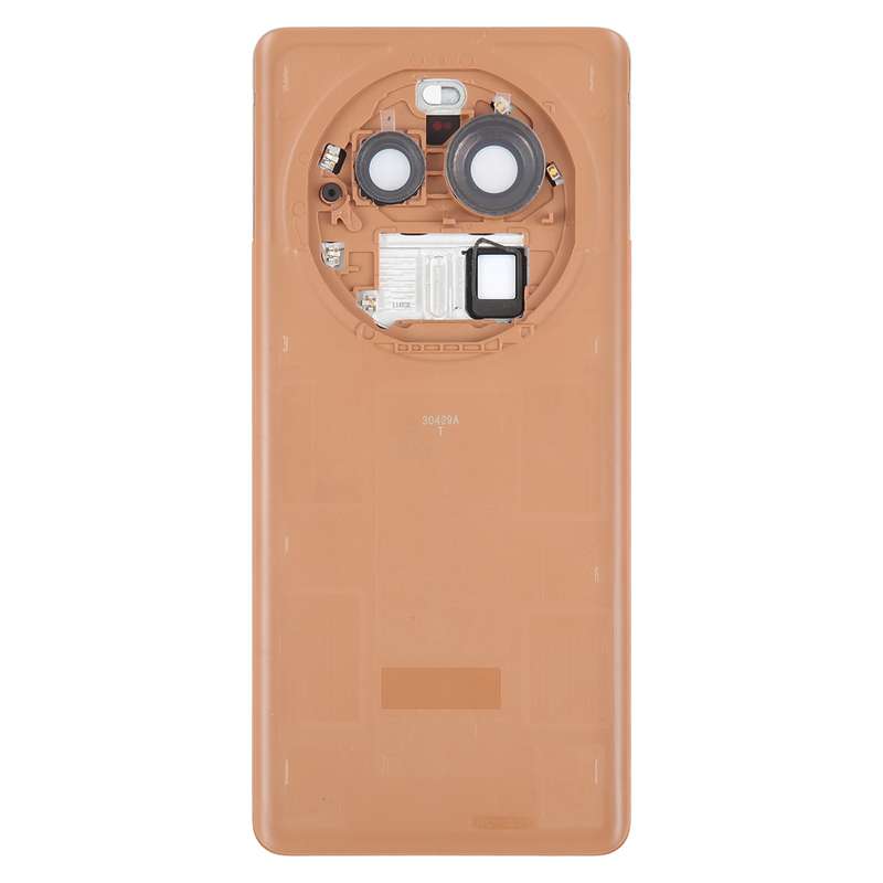 For OPPO Find X6 Pro Original Battery Back Cover with Camera Lens Cover(Black)