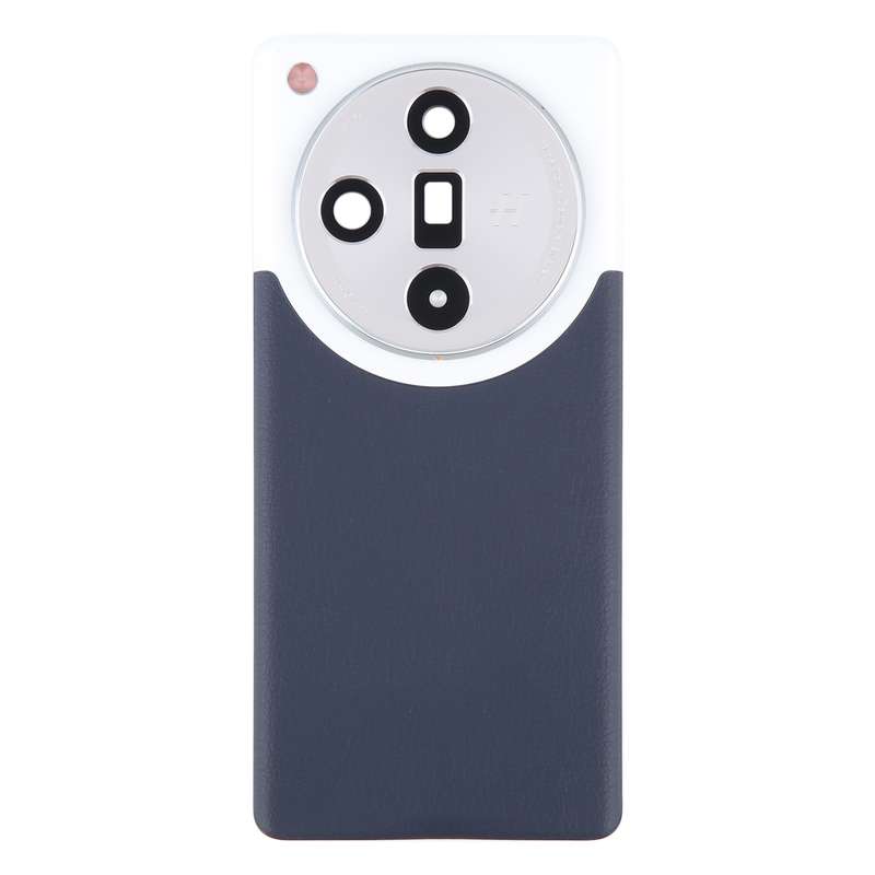 For OPPO Find X7 Ultra Original Battery Back Cover with Camera Lens Cover(Blue)