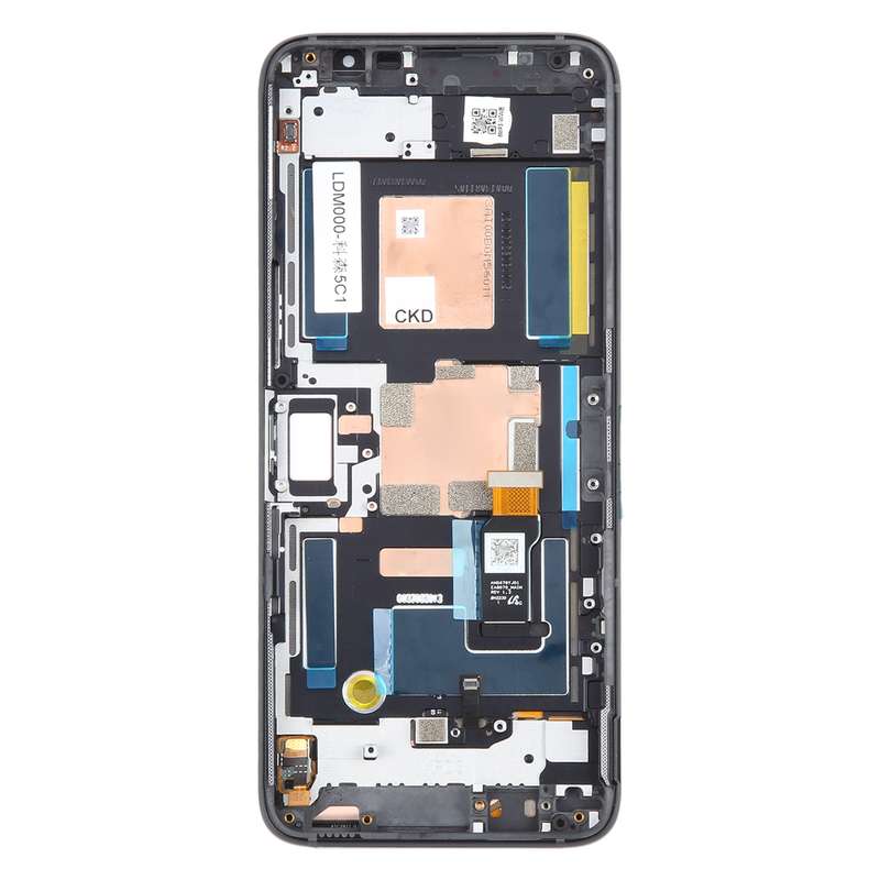 For Asus ROG Phone 6 Original LCD Screen Digitizer Full Assembly with Frame (Black)