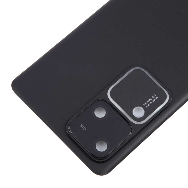 For vivo V30 Battery Back Cover with Camera Lens Cover(Black)