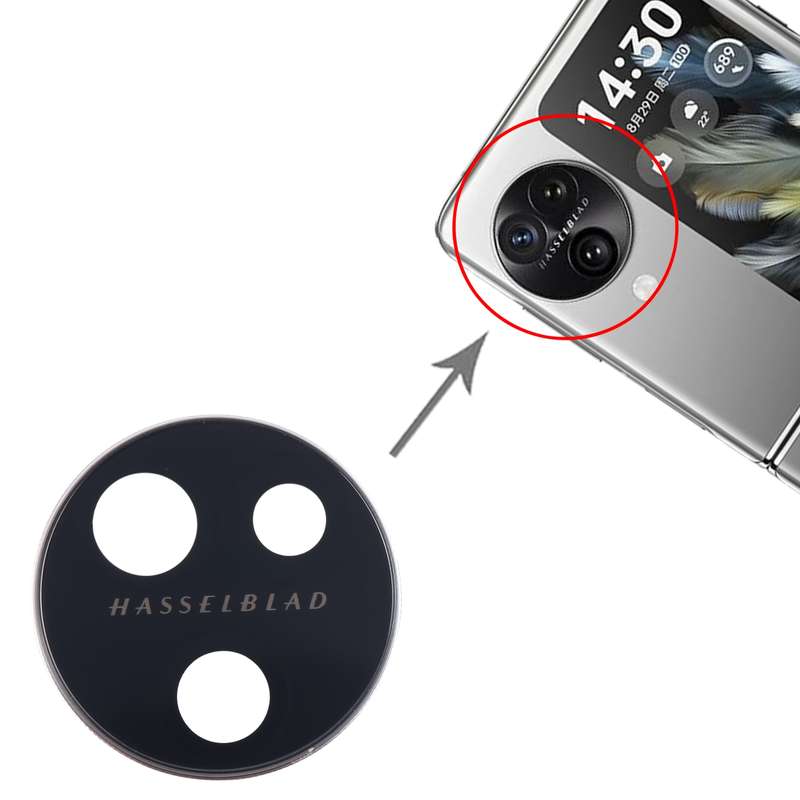 For OPPO Find N3 Flip Original Camera Lens Cover (Black)