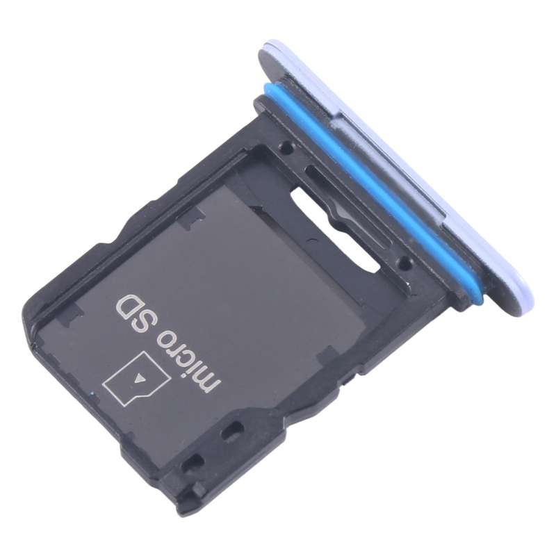 For Sony Xperia 10 V Original SIM Card Tray + Micro SD Card Tray (Purple)