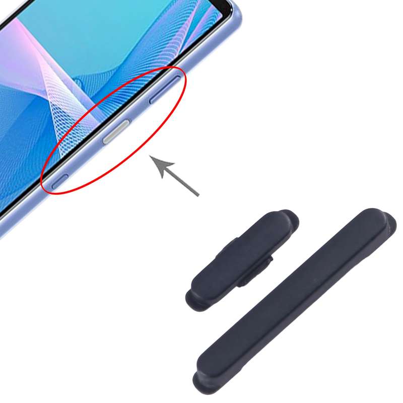 For Sony Xperia 10 III Original Power Button and Volume Control Button (Red)