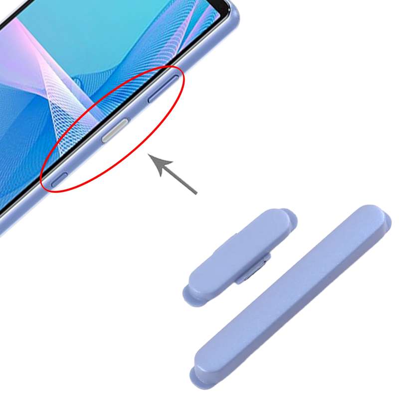 For Sony Xperia 10 III Original Power Button and Volume Control Button (Red)