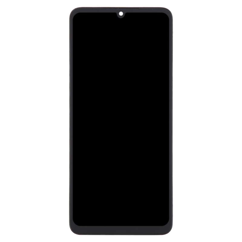 For Samsung Galaxy A05 SM-A055F Original LCD Screen Digitizer Full Assembly with Frame (Black)
