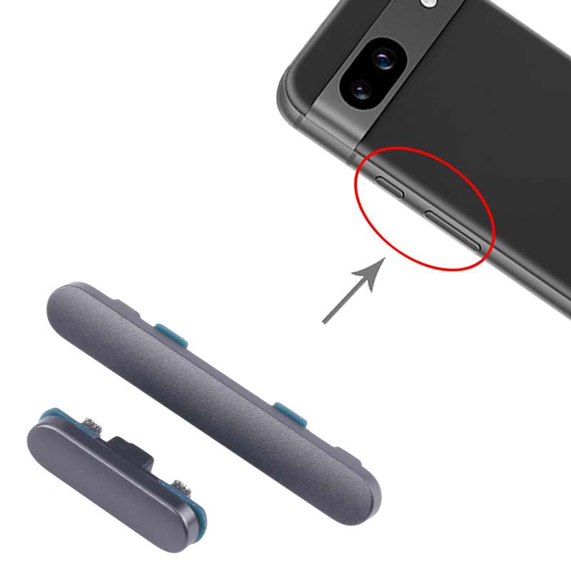 For Google Pixel 8 Pro Original Power Button and Volume Control Button (Blue)