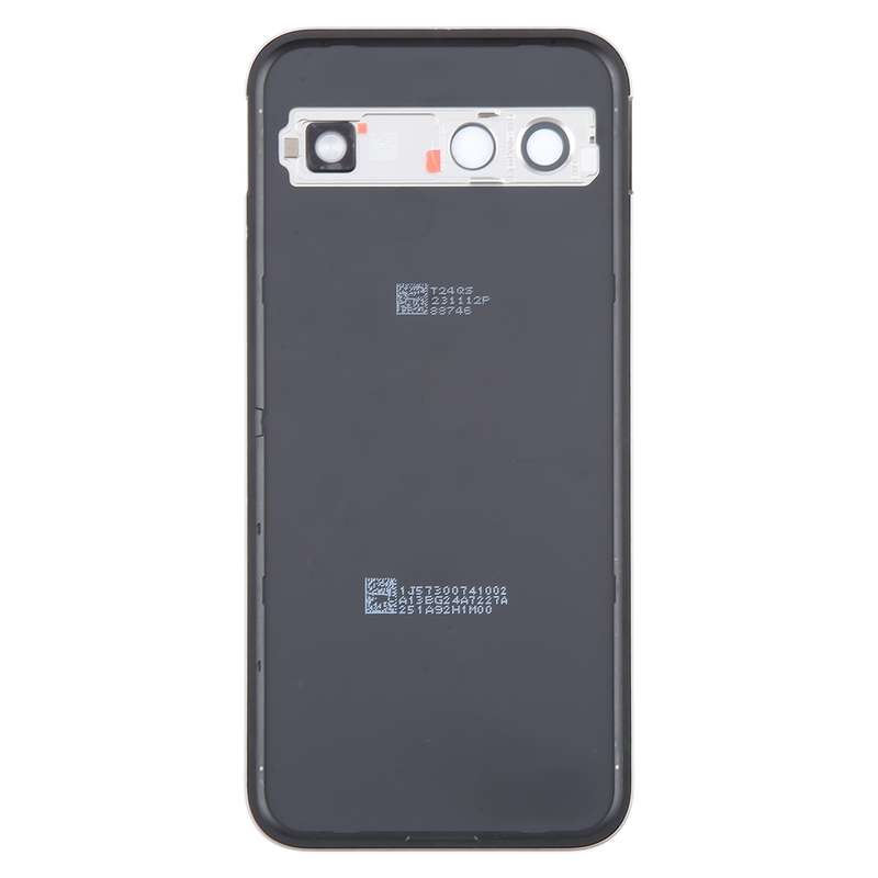 For Google Pixel 8a Original Battery Back Cover with Camera Lens Cover(Black)