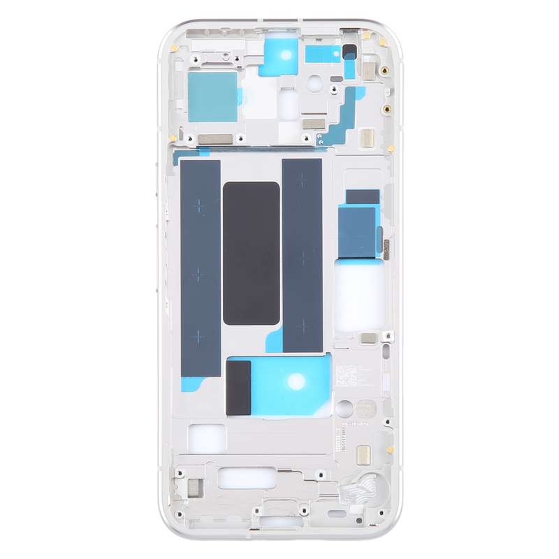 For Google Pixel 8a Original Middle Frame Bezel Plate (Silver)