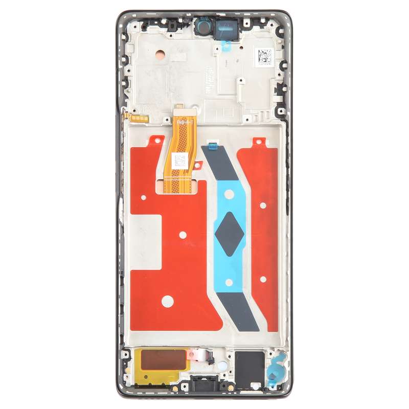 For Honor Magic5 Lite Original LCD Screen Digitizer Full Assembly with Frame (Black)