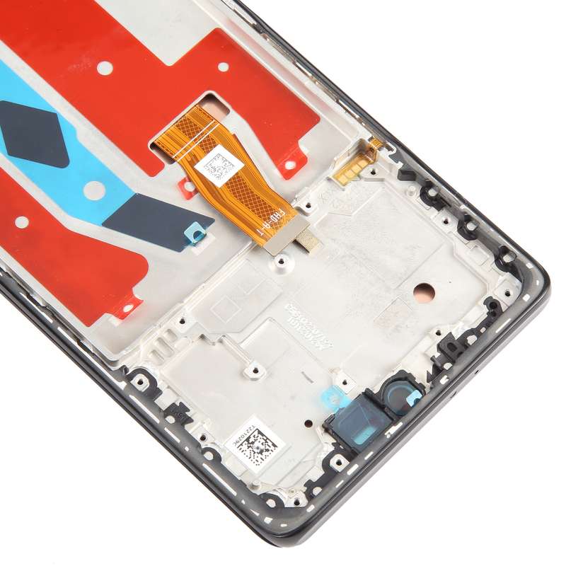 For Honor Magic5 Lite Original LCD Screen Digitizer Full Assembly with Frame (Black)