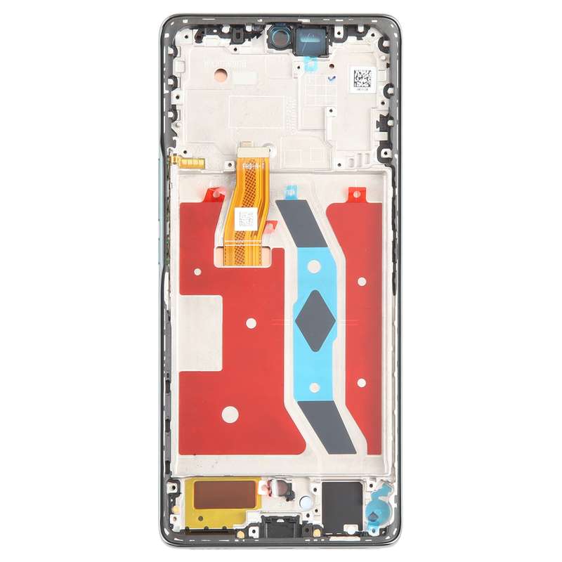 For Honor Magic5 Lite Original LCD Screen Digitizer Full Assembly with Frame (Black)