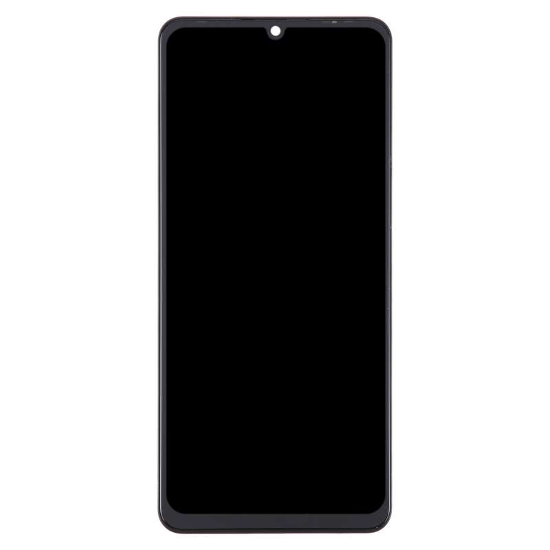 For ZTE Blade V50 Vita 8550 LCD Screen Digitizer Full Assembly with Frame (Black)