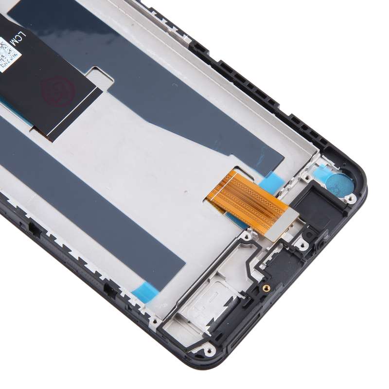 For ZTE Blade V50 Vita 8550 LCD Screen Digitizer Full Assembly with Frame (Black)