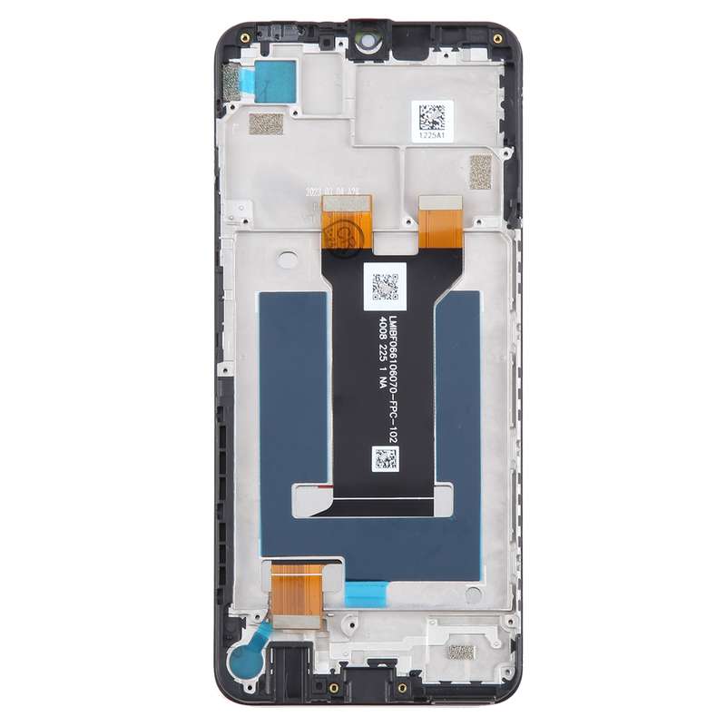 For ZTE Blade V40 Design 8046 LCD Screen Digitizer Full Assembly with Frame (Black)