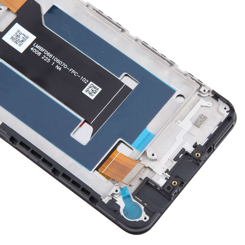 For ZTE Blade V40 Design 8046 LCD Screen Digitizer Full Assembly with Frame (Black)