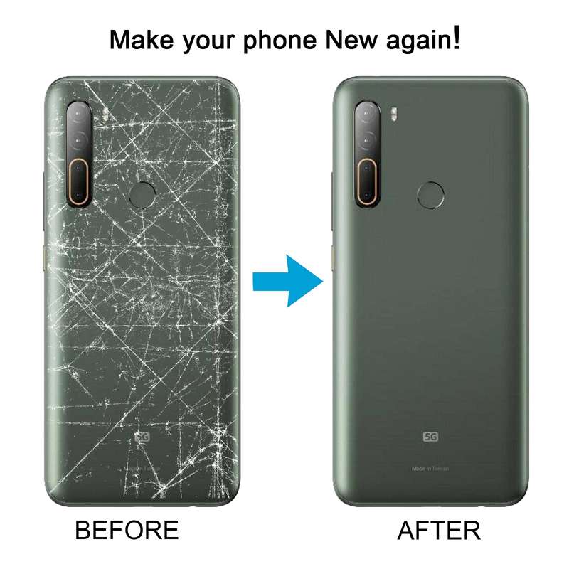 For HTC U20 5G Original Battery Back Cover(White)