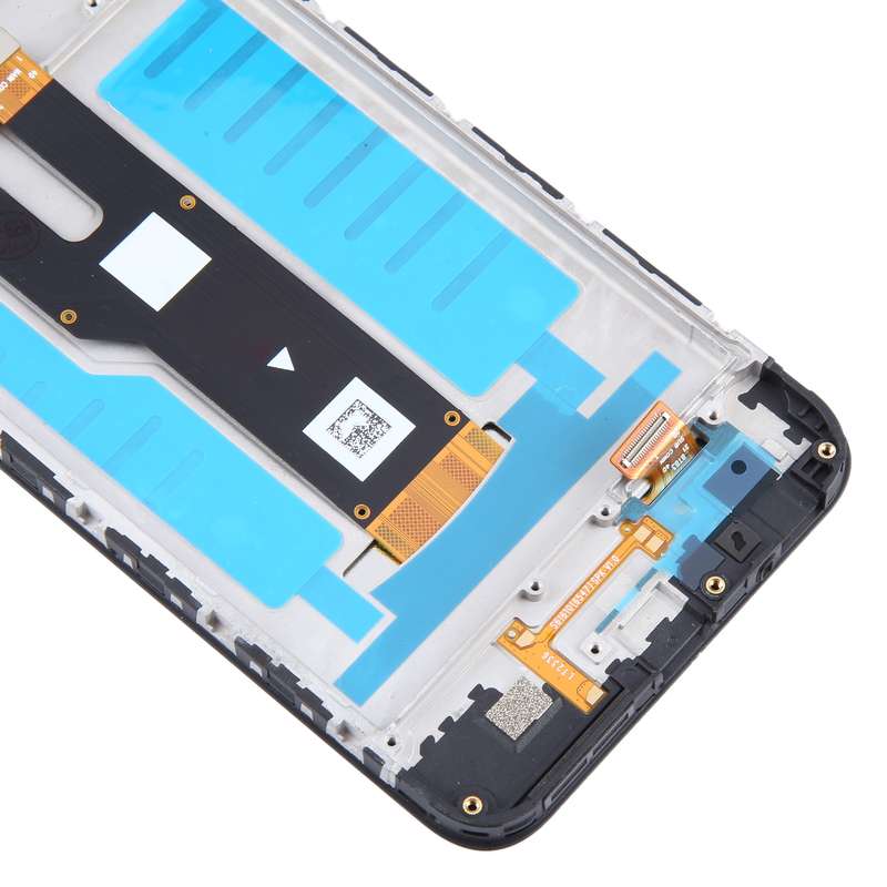 For ZTE Blade V50 Smart 7060 LCD Screen Digitizer Full Assembly with Frame (Black)