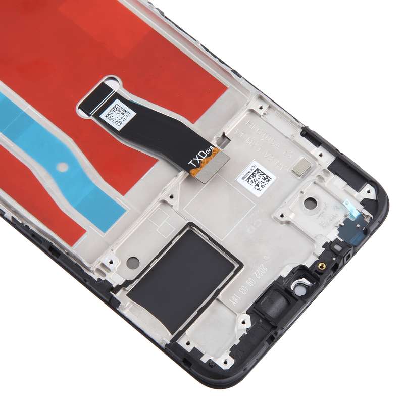 For ZTE Axon 50 Lite 8050 LCD Screen Digitizer Full Assembly with Frame (Black)