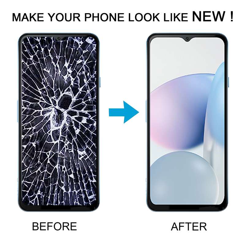 For Cubot Note 50 OEM LCD Screen and Digitizer Full Assembly with Frame