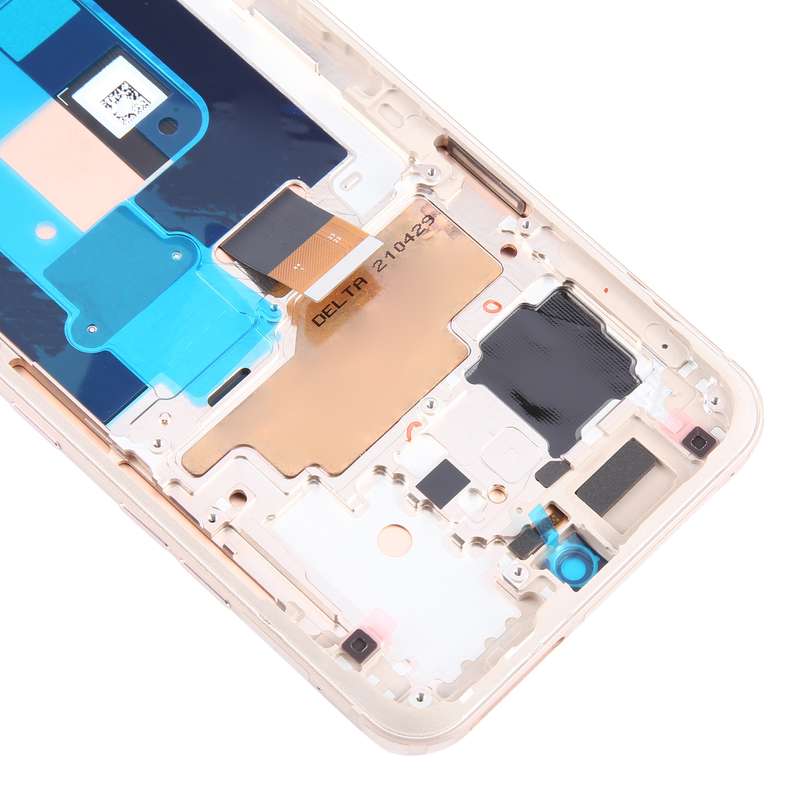 For LG V60 ThinQ KR Version Original LCD Screen Digitizer Full Assembly with Frame (Gold)
