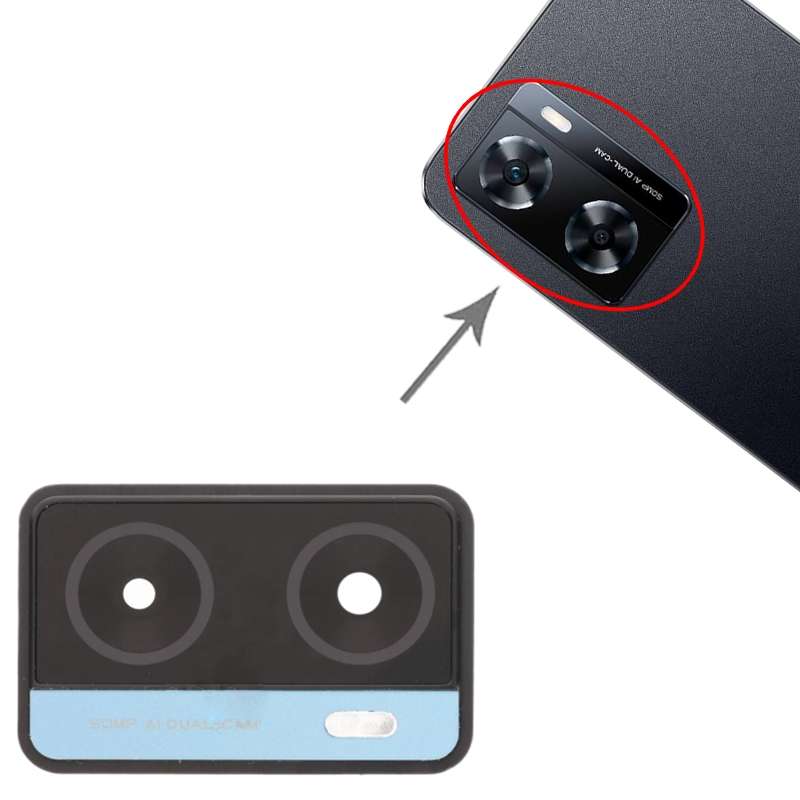 For OnePlus Nord N20 SE Camera Lens Cover (Black)