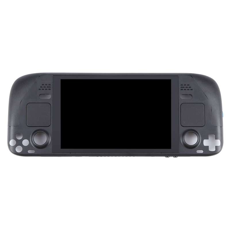 For Steam Deck Original LCD Screen Digitizer Full Assembly with Frame Frosted Version (Black)