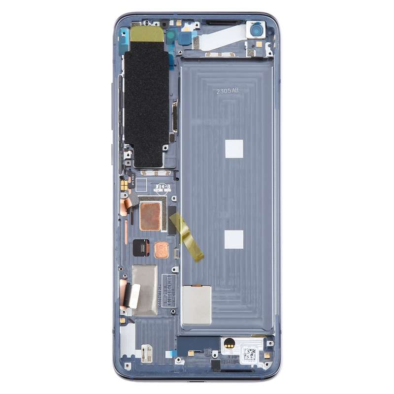 For Xiaomi Mi 10s Original AMOLED LCD Screen Digitizer Full Assembly with Frame (Black)