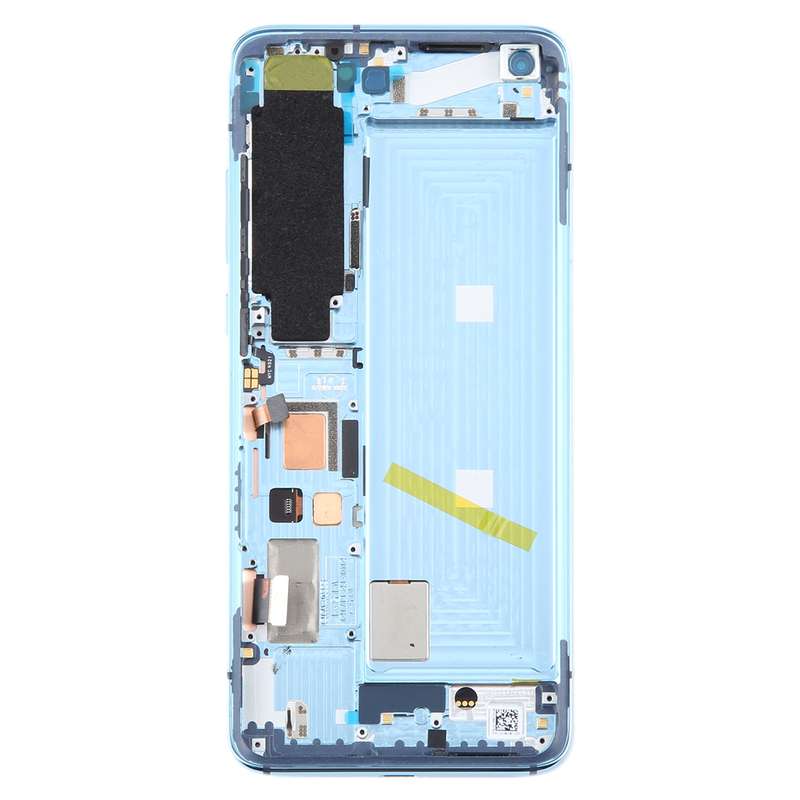 For Xiaomi Mi 10s Original AMOLED LCD Screen Digitizer Full Assembly with Frame (Black)