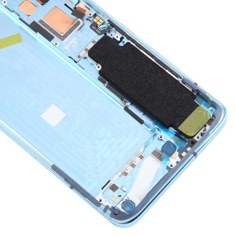 For Xiaomi Mi 10s Original AMOLED LCD Screen Digitizer Full Assembly with Frame (Black)