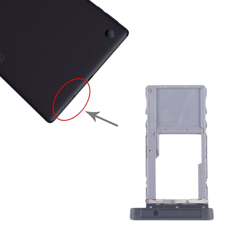 For Alcatel 3T 10 inch 2020 8094 8094X 8094M Micro SD Card Tray (Grey)