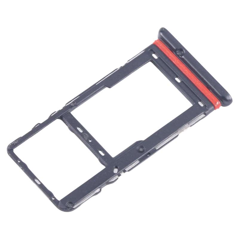 For TCL Tab 10 5G 9183G SIM Card Tray + Micro SD Card Tray (Black)