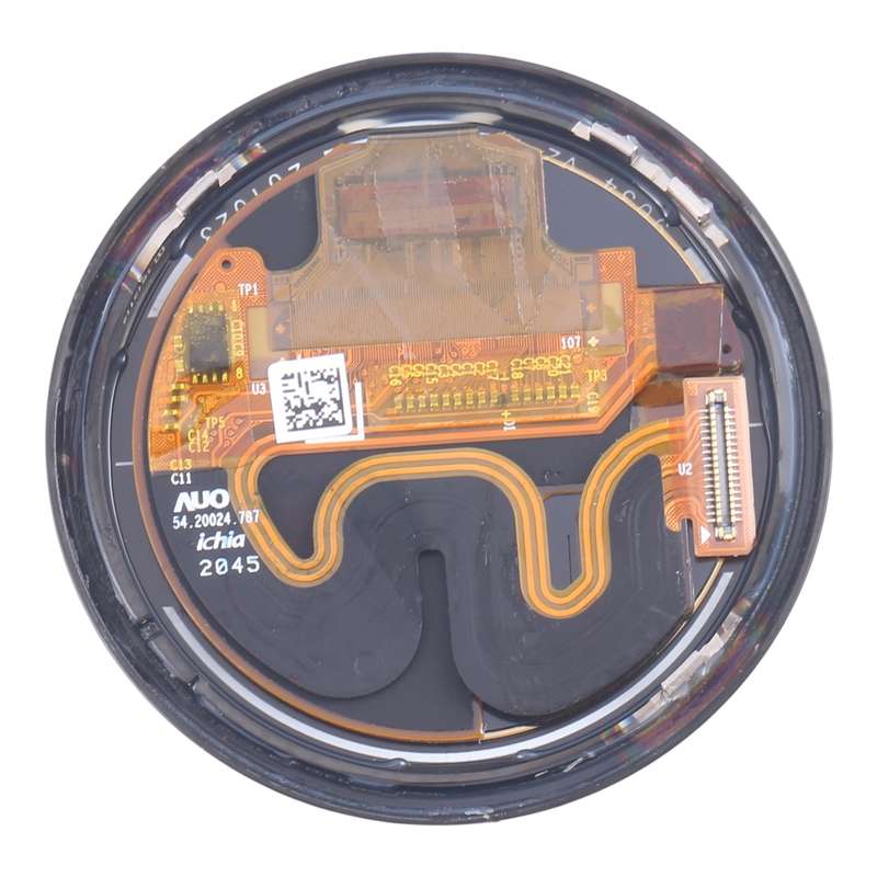 For Garmin Venu 2s Original LCD Screen with Digitizer Full Assembly (Black)
