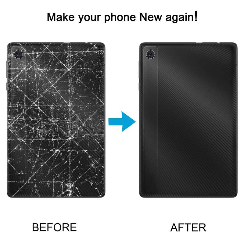 For TCL Tab 8 4G Original Battery Back Cover(Black)