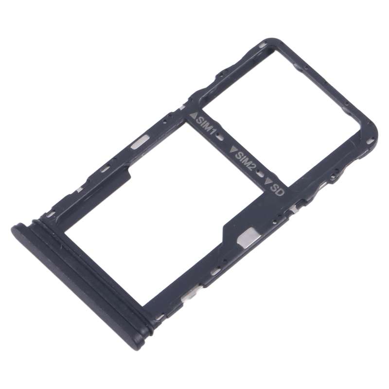 For TCL 305 Original SIM + SIM/Micro SD Card Tray (Black)