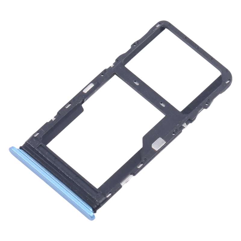 For TCL 20L / 20 Lite Original SIM Card Tray + Micro SD Card Tray (Black)