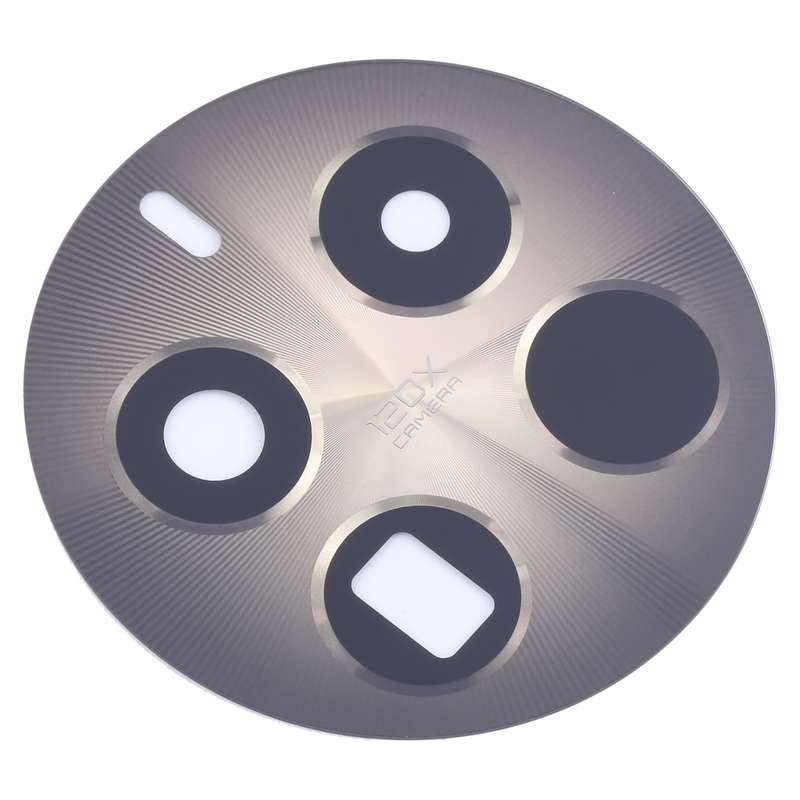 For Realme 12 Pro+ 10pcs Original Back Camera Lens (Black)