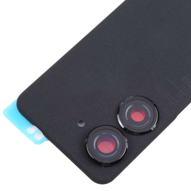 For Asus Zenfone 9 AI2202 Original Battery Back Cover with Camera Lens Cover(Red)