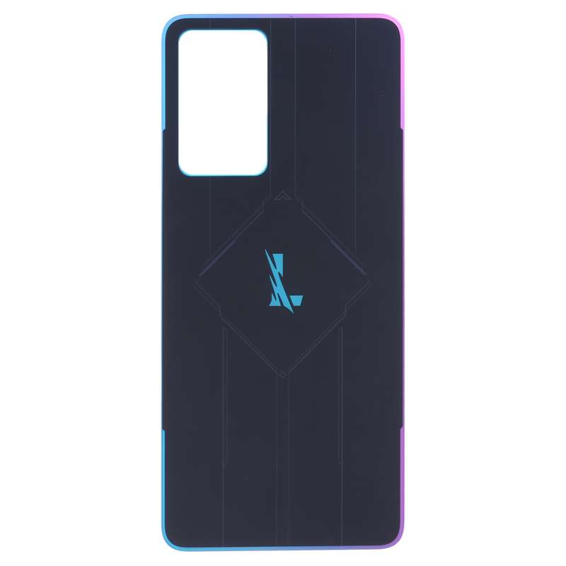 For OPPO Reno7 Pro 5G Original Glass Battery Back Cover (Colorful Black)