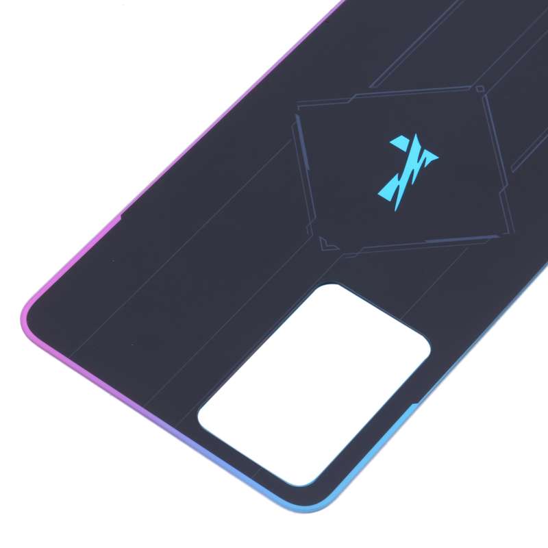 For OPPO Reno7 Pro 5G Original Glass Battery Back Cover (Colorful Black)