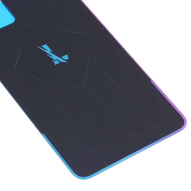 For OPPO Reno7 Pro 5G Original Glass Battery Back Cover (Colorful Black)