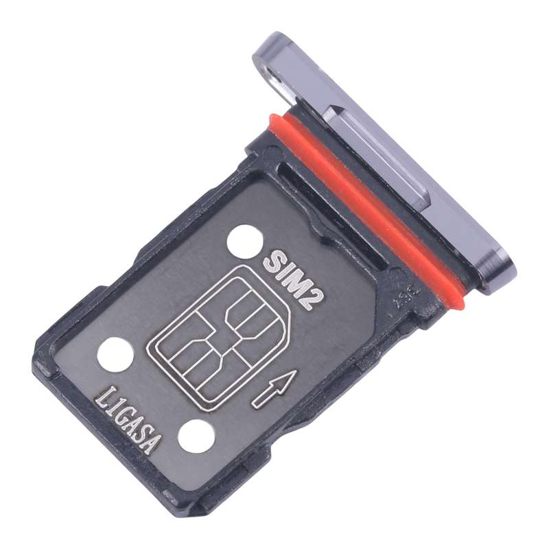 For OnePlus 12 PJD110 CPH2573 CPH2581 SIM Card Tray + SIM Card Tray (Black)