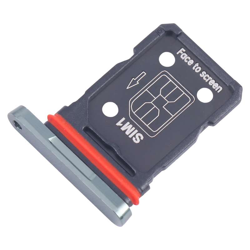 For OnePlus 12 PJD110 CPH2573 CPH2581 SIM Card Tray + SIM Card Tray (Black)