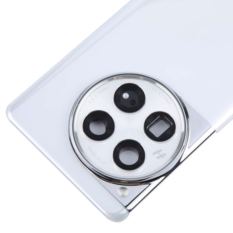 For OnePlus 12 PJD110 CPH2573 CPH2581 Original Glass Battery Back Cover with Camera Lens(White)